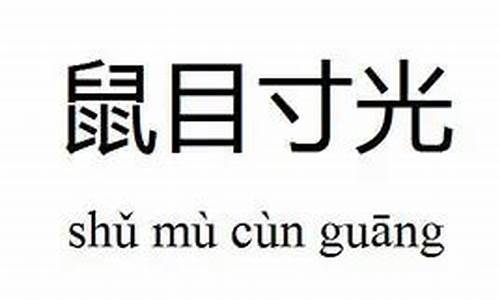 鼠目寸光是什么意思-鼠目寸光是什么意思或什么生肖