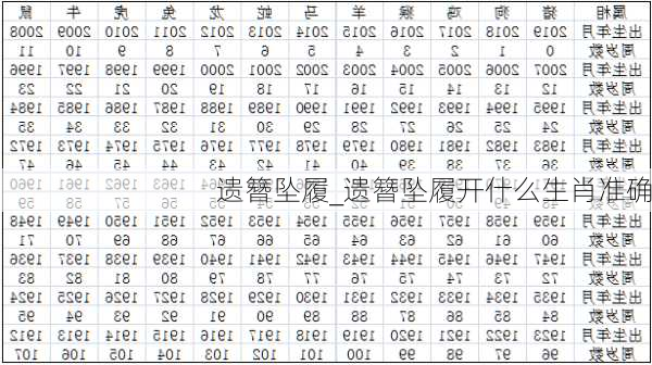 遗簪坠履_遗簪坠履开什么生肖准确