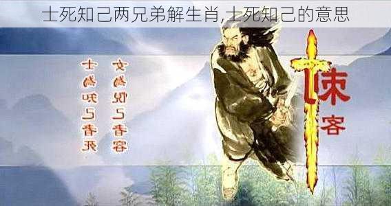 士死知己两兄弟解生肖,士死知己的意思