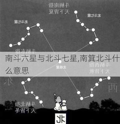 南斗六星与北斗七星,南箕北斗什么意思