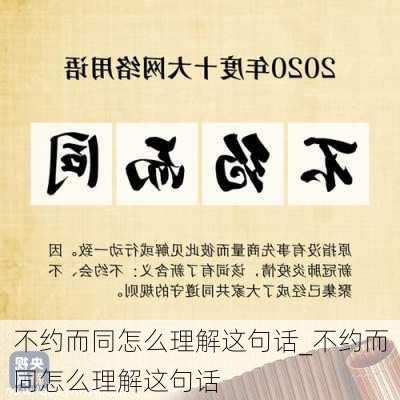 不约而同怎么理解这句话_不约而同怎么理解这句话